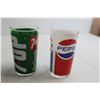 Image 4 : (6) Soda Glasses - Orange Crush, Canada Dry, Pepsi, 7Up