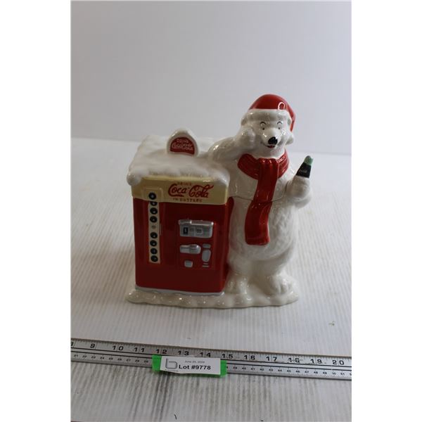 Coca-Cola Polar Bear Cookie Jar