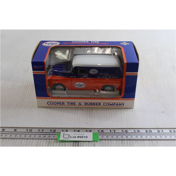 Spec Cast Cooper Tires 1957 Chevrolet Panel Delivery Die Cast