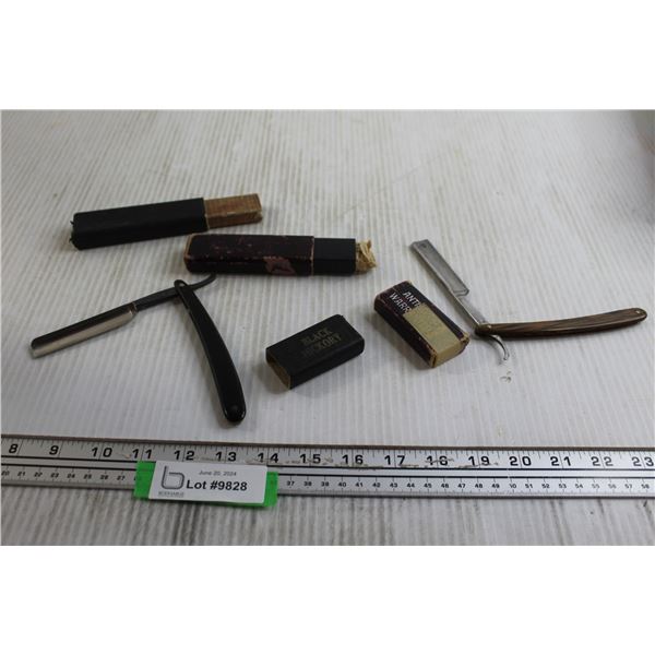 (2) Straight Razors