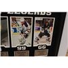 Image 3 : *Hockey Legends Picture - Wayne Gretzky, Mario Lemieux, Stains