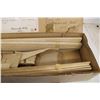 Image 2 : Vintage Beaver Wooden Model Plane in Original Box w/ Instructions
