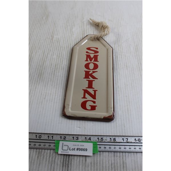 Smoking/No Smoking Tag