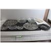 Image 1 : Assorted Pressed Glass Dishes/Bowls, Misc.