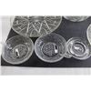 Image 2 : Assorted Pressed Glass Dishes/Bowls, Misc.