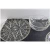 Image 3 : Assorted Pressed Glass Dishes/Bowls, Misc.