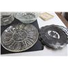 Image 5 : Assorted Pressed Glass Dishes/Bowls, Misc.