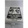 Image 1 : Woody Allen's Take the Money and Run Broadway Theatre Saskatoon Poster - 14" x 22"