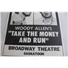 Image 3 : Woody Allen's Take the Money and Run Broadway Theatre Saskatoon Poster - 14" x 22"