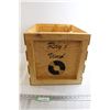 Image 1 : Wooden Record Crate