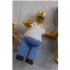 Image 3 : (4) Rubber Simpsons Figurines