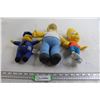 Image 1 : (3) Simpsons Plushes