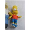 Image 4 : (3) Simpsons Plushes