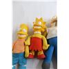 Image 3 : (4) Simpsons Hard Head Plushes