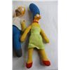 Image 5 : (4) Simpsons Hard Head Plushes
