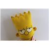 Image 4 : (2) Bart Simpson Plushes - Some Stains, Bart Stick On