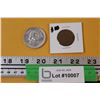 Image 1 : (2) 1942 King George Copper Half Penny & John Cabot 1450-1499 Novelty Aluminum Coin