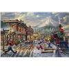 Mickey and Minnie Candy Cane Express by Kinkade Studios