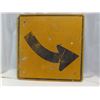 Image 1 : Curve in the road highway sign 29.5"X29.5"