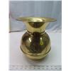 Image 1 : Redskin chewing Tobacco brass spittoon