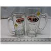 Image 1 : 2 A&W root beer mugs