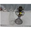 Image 1 : Turning purple coil oil lamp