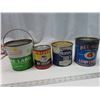 Image 1 : 4 different kitchen tins - corn syrup full tin