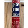 Image 2 : Vintage Liberty Fire Extinguisher. Full of dry chemical. Never used.