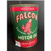 Image 1 : Falcon Motor Oil Can 1940's 1 L