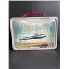 Image 1 : Metal USS Seawolf Submarine Lunchbox American Thermos Co. 1950's