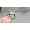 Image 3 : 2.00 CT - Size 5.5-6 - GRA CERTIFIED ROUND BRILLIANT CUT MOISSANITE VVS WITH 35 ROUND CUT CUBIC ZIRC