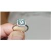 Image 5 : 2.00 CT - Size 5.5-6 - GRA CERTIFIED ROUND BRILLIANT CUT MOISSANITE VVS WITH 35 ROUND CUT CUBIC ZIRC