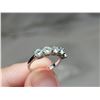 Image 4 : 1.00 CT TW FOR THE 5 ROUND BRILLIANT CUT MOISSANITE VVS D COLOR SET IN 925 SILVER RING RETAIL VALUE 