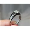 Image 5 : 1.00 CT - Size 9.5 - GRA CERTIFIED ROUND BRILLIANT CUT MOISSANITE VVS D COLOR WITH 12 ROUND CUT CUBI