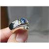 Image 3 : 1.00 CT - Size 10 - GRA CERTIFIED ROUND BRILLIANT CUT MOISSANITE VVS BLUE IN COLOR WITH 60 ROUND CUT
