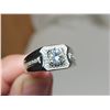 Image 5 : 1.00 CT - Size 9.5-10 - GRA CERTIFIED ROUND BRILLIANT CUT MOISSANITE VVS D COLOR WITH 38 ROUND CUT C