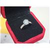Image 2 : 2.00 CT - Size 7.5-8 -  GRA CERTIFIED ROUND BRILLIANT CUT MOISSANITE VVS BLUE IN COLOR WITH 26 ROUND