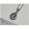 Image 5 : 1.00 CT GRA CERTIFIED ROUND BRILLIANT CUT MOISSANITE VVS BLUE IN COLOR WITH 32 ROUND CUT CUBIC ZIRCO
