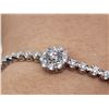 Image 5 : 0.50 CT GRA CERTIFIED ROUND BRILLIANT CUT MOISSANITE VVS D COLOR WITH 51 ROUND CUT CUBIC ZIRCONIUM S