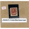 Image 1 : George V 7 cents mint never used