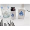 Image 4 : Vintage Cutlery, Corn Flower Corningware, 3 Duck Glasses, Dog Salt and Pepper Shakers