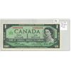 Image 1 : 1967 $1 note with Serial Numbers. Beattie-Rasminsky signatures. L/P Prefix. BC-45b-i. Choice Uncircu