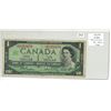 Image 1 : 1967 $1 note with Serial Numbers. Beattie-Rasminsky signatures. *B/M Replacement Prefix. BC-4tbA-i. 
