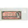 Image 1 : 1954 Modified Portrait $2. Beattie-Rasminsky signatures. A/G Prefix. BC-38cA. VF-30.