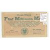 Image 1 : Germany – Weimar Republic. 1923 5 Million Mark Gutschein from Kreis Cleve. VF+.