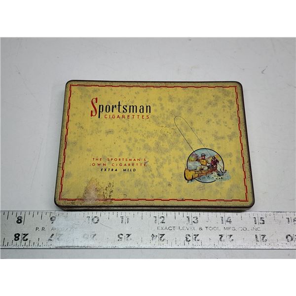 sportsman tobacco tin Extra Mild Vintage Ogdens Sportsman Cigarette Tin