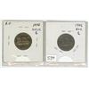 Image 1 : Complete set of 2 1996 Nickel varieties. Includes Near 6 & Far 6.