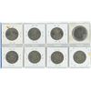 Image 2 : Lot of 8 U.S 50 cent coins 2-1971, 72, 73,75,76 1998 and 2001D