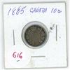 Image 1 : 1885 Canadian silver 10 cent coin