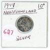 Image 1 : 1944 silver NFLD 10 cent con